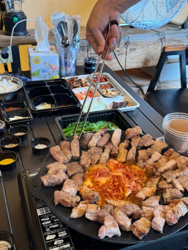 [양주 캠핑식당 맛집] 양주 캠프랩 당일치기바베큐장 / 바베큐...