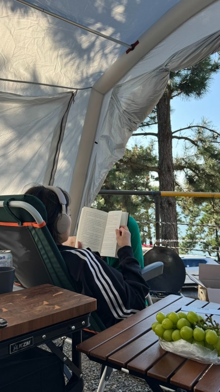 서해안 캠핑장 - SE클럽 태안둘레길캠핑장&펜션 전망1번...