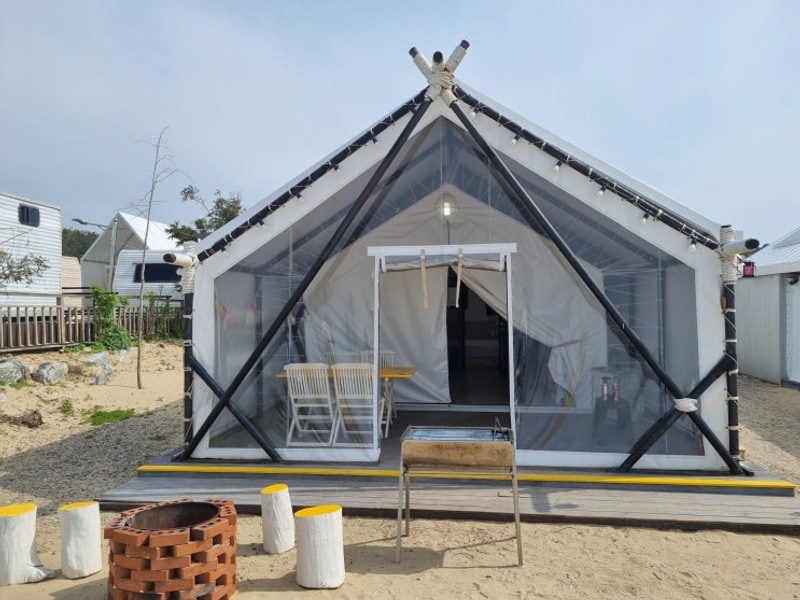 [태안/학암포 글램핑] 별빛 바다 글램핑 펜션 내돈내산 리뷰...