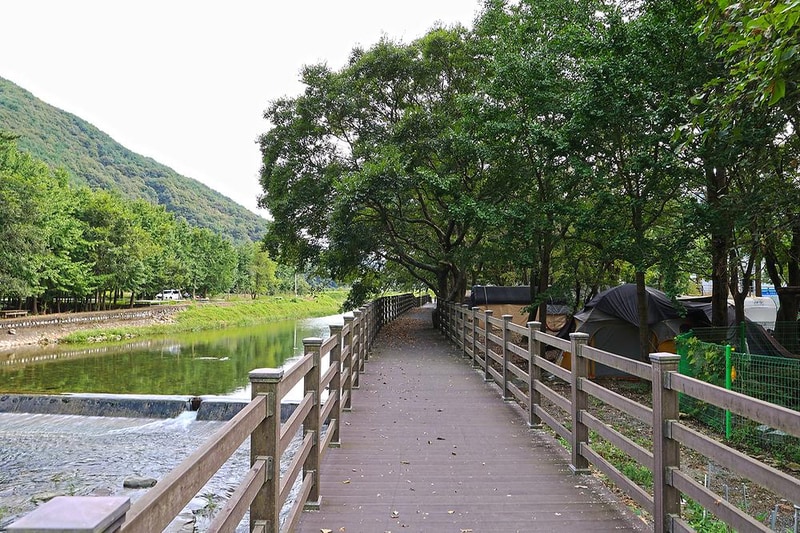 용소유원지 야영장 시설 사진 11