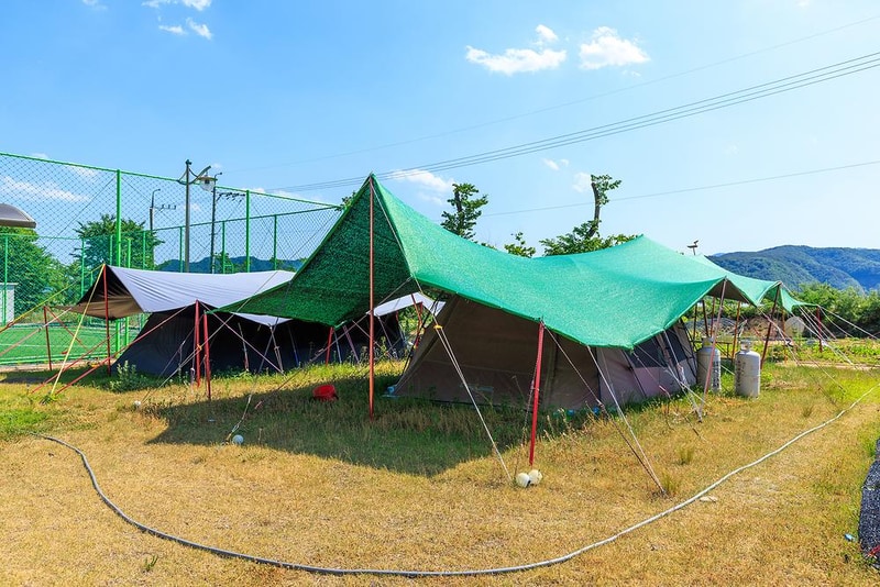 남작골 농촌체험휴양마을 야영장 시설 사진 1