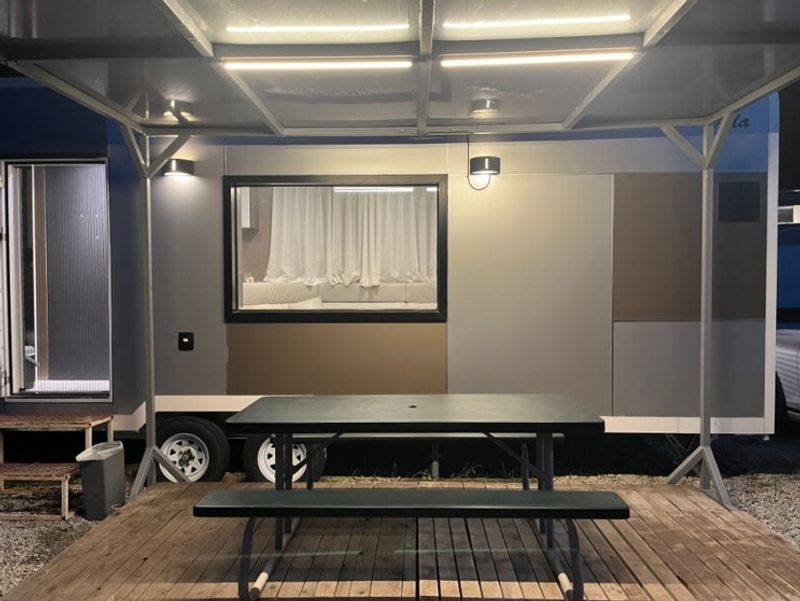 나봄리조트 무주 카라반 캠핑 덕유산 캠핑장 추천