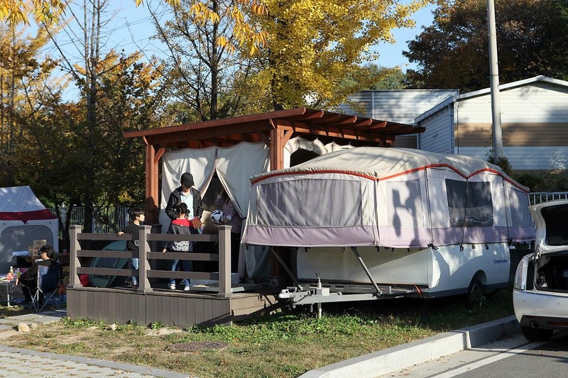 공릉관광지 캠핑장 시설 사진 2