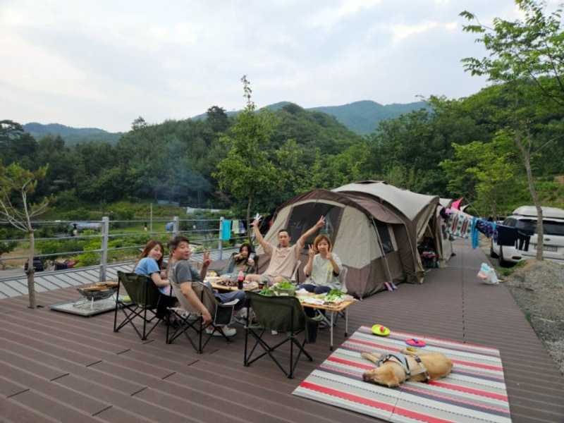 홍천오도치캠핑장 : 6월 황금연휴 - 미리맛본 여름캠핑...
