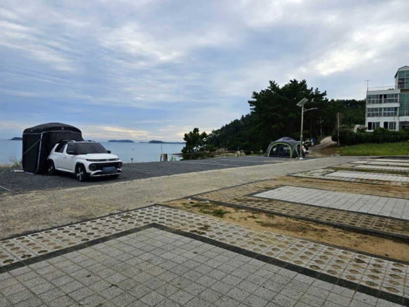 보령 원산도 사창 해수욕장 캠핑장 작지만 관리잘되는 곳