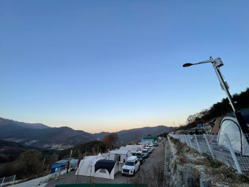 가야산뷰관광농원 캠핑장 가야산이 보이는 합천 신상 캠핑장...