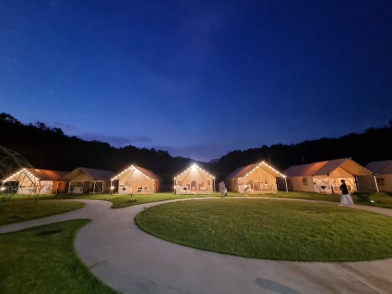 추천 대구근교 아이와 물놀이, 칠곡 왜관 하이스트 글램핑장