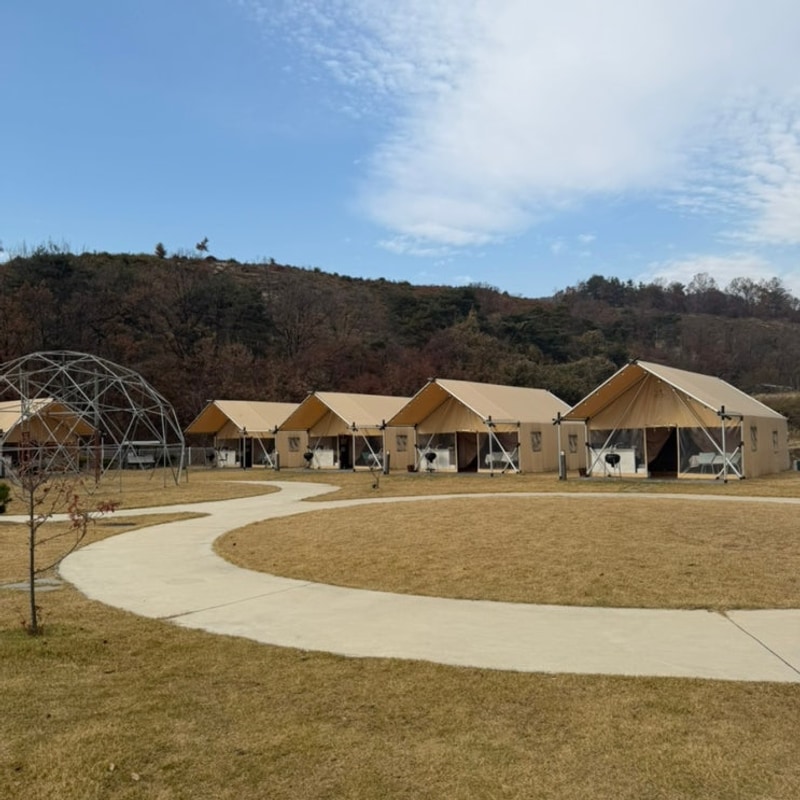 [경북 칠곡] 대구근교글램핑... 감성맛집 왜관 하이스트글램핑장