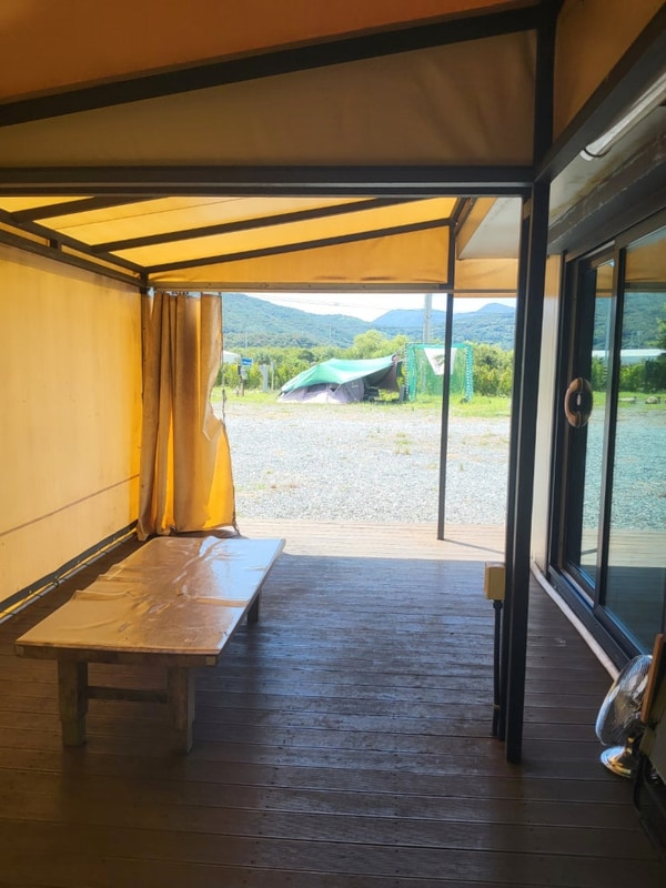 청도 글램핑 너무 행복했던 글램핑포엠 ㅎㅎ