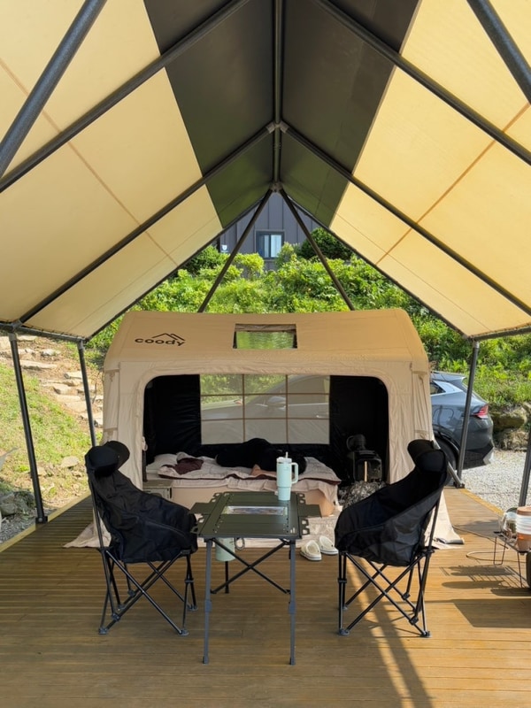 [인천 강화] 스톤캠핑장ㅣ재방문! 땡볕과 우중캠핑 걱정 없는...