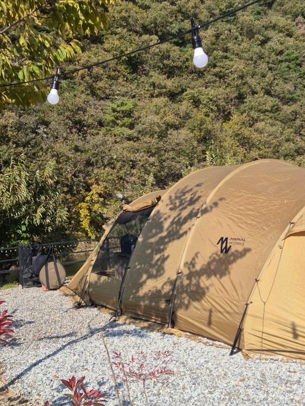 [양평] 북한강과 경치 보며 칠링하는 숲이야캠핑장 A-4 명당...