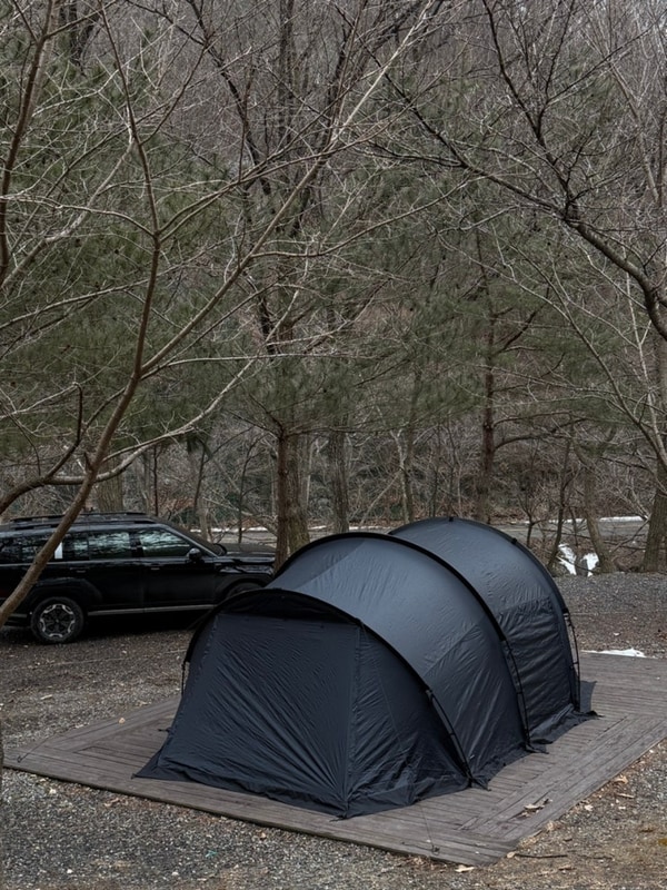 3月 덕동계곡 오토캠핑장