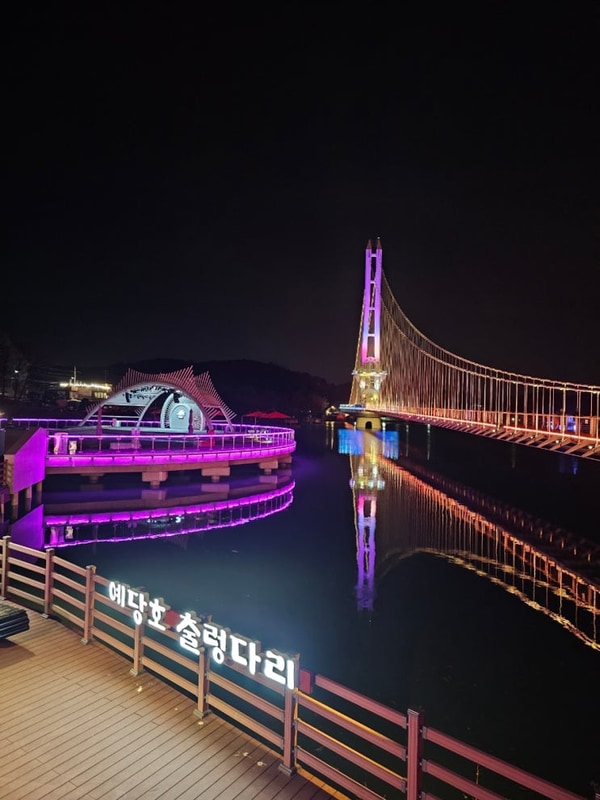 충남 예산 예당호 국민여가캠핑장에서 1박하며 모노레일타고...