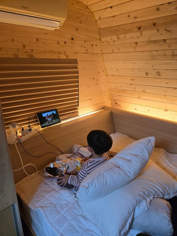 태안 학암포 물결카라반 캠핑장