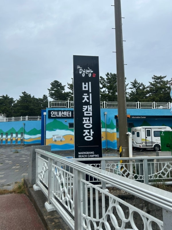 강원도 삼척 캠핑장 추천 바다뷰 맹방비치캠핑장