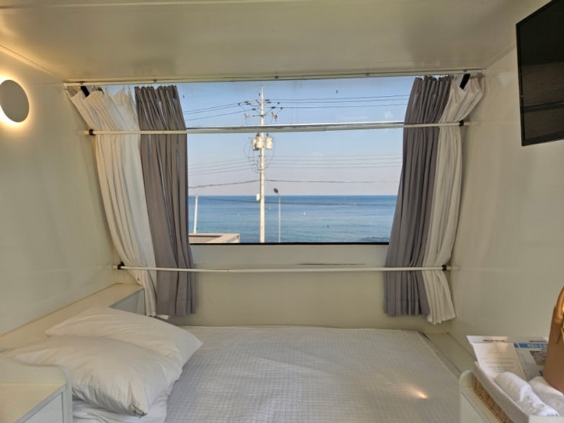 오션뷰 감성 가득한 영덕펜션 추천, 스페이스영덕 카라반 후기