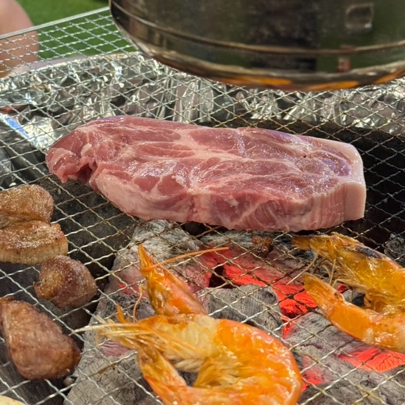 서울근교 양주캠핑식당 포레이즈, 애견동반 가능한 호수뷰...