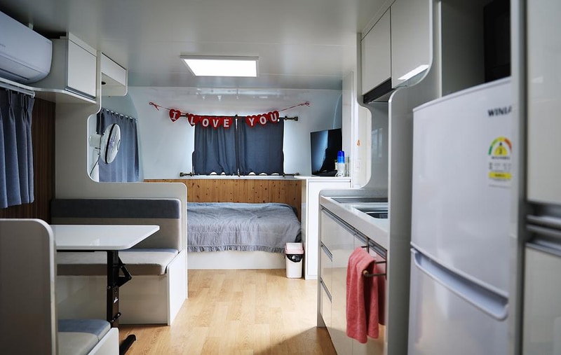 이스트 몽 블루 카라반 캠핑 시설 사진 8