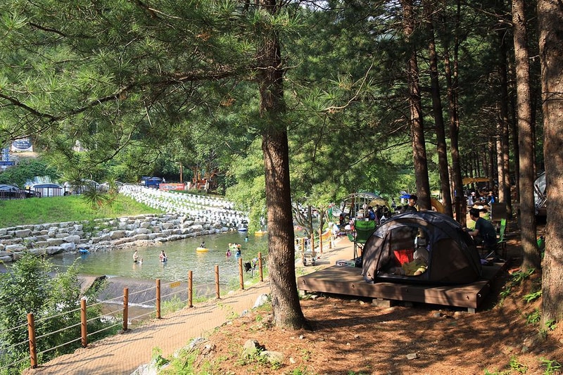 선바위자연캠핑장 시설 사진 1