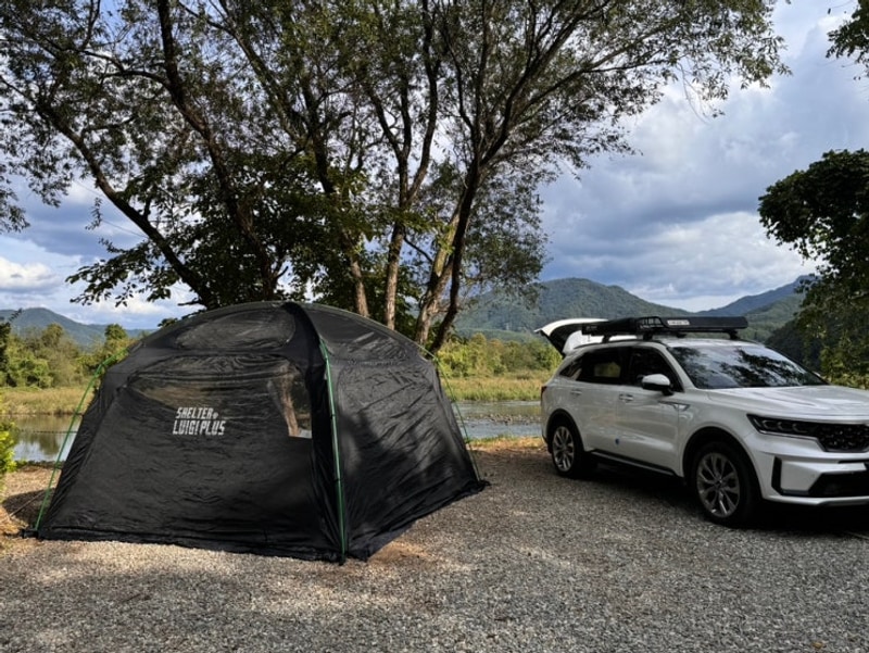 [홍천 캠핑] 그래가 용가리쌤 캠핑장 고요한 자연 속에서 힐링