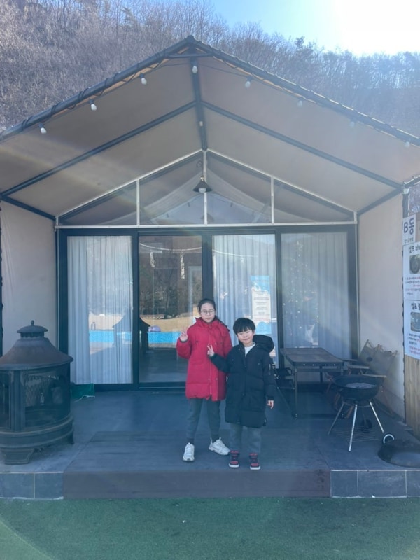 포천가족캠핑으로 딱 좋은 포천글램핑 메이플글램핑