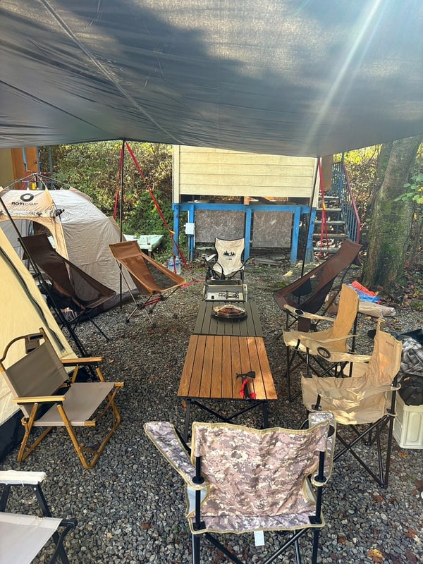 경기 양주[기산골 캠핑장] 마장호수 바로 옆 다인원 수용 가능한...