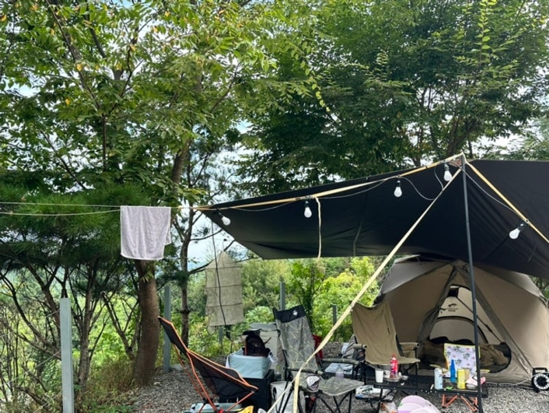 청주 낭성캠핑장 G-1사이트️