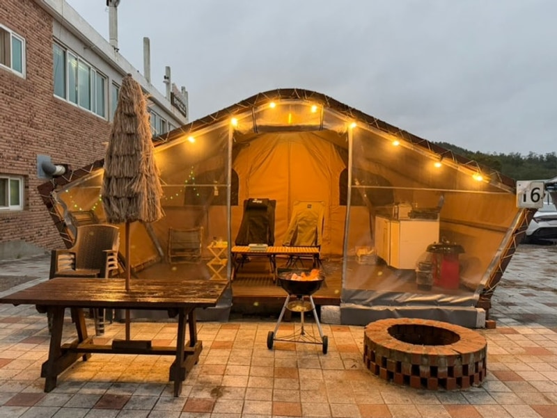 태안 센티마르 글램핑 커플 여행 추천