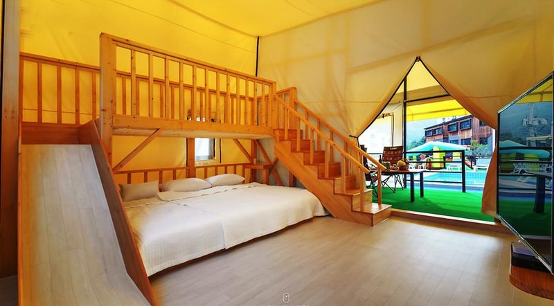 라무 키즈 글램핑 시설 사진 15