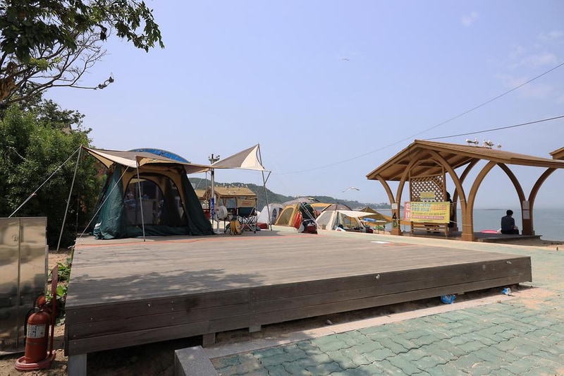 십리포해수욕장 야영장 시설 사진 18