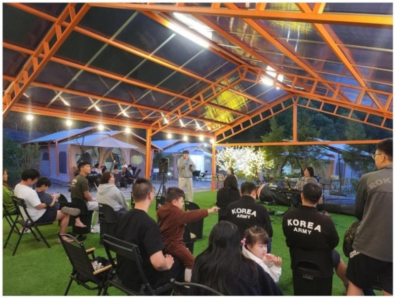 춘천글램핑장 춘천신촌캠프장, 정말 만족스러운 힐링의 공간