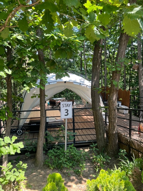 가평 블루문캠핑장, 스테이존 3번