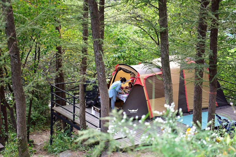 호명산 캠프 시설 사진 1