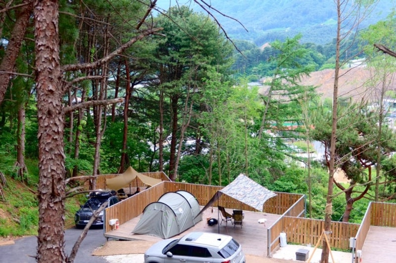 마지막 (우중) 캠핑.. 가평 선택적 고립 캠핑장 (8번째 캠핑)