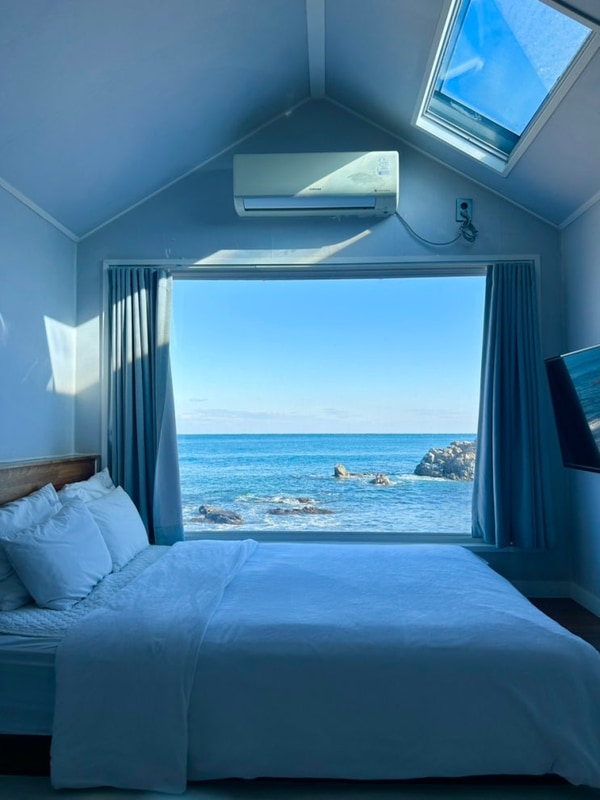 포항 숙소 :: 블루밍 카라반 솔직 후기(오션뷰,바베큐)