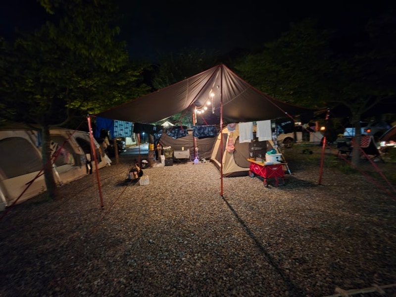 마흔번째 캠핑 : 포천 캠프원 캠핑장(with44개월)