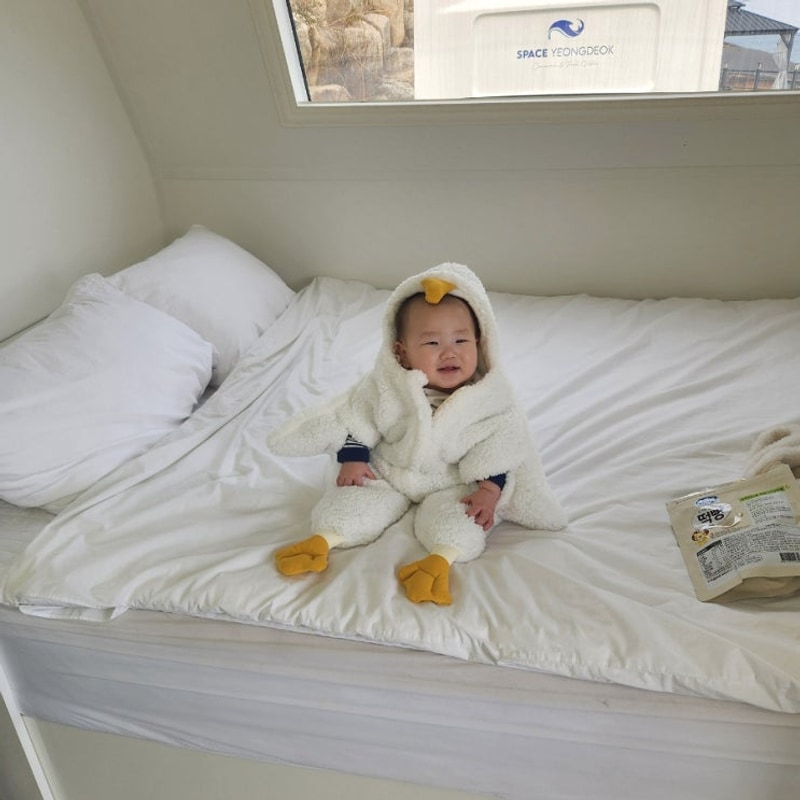 스페이스영덕 :: 영덕 강구항 오션뷰 숙소 아기랑 카라반 추천