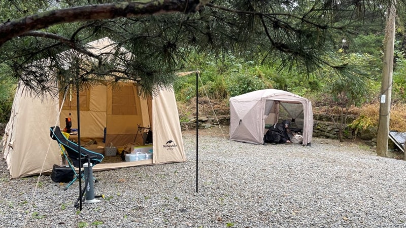 [석모도 캠핑장] 강화 원스캠핑장 후기 - 프라이빗하고 조용한...