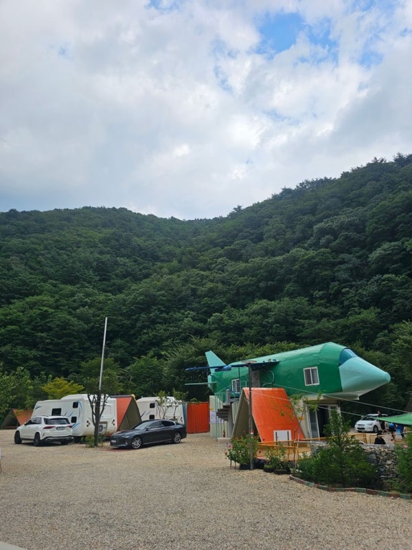 [포항 캠핑장]하늘숲 오토캠핑장 다녀왔는데 계곡이 정말...