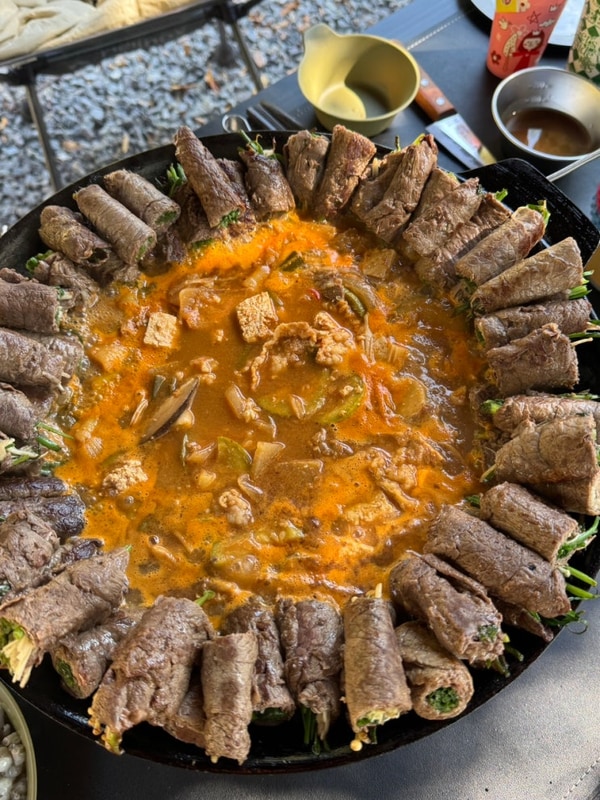 [굼벵이 캠핑장] 가을캠핑 / 태안캠핑장 추천 / 캠핑요리 추천