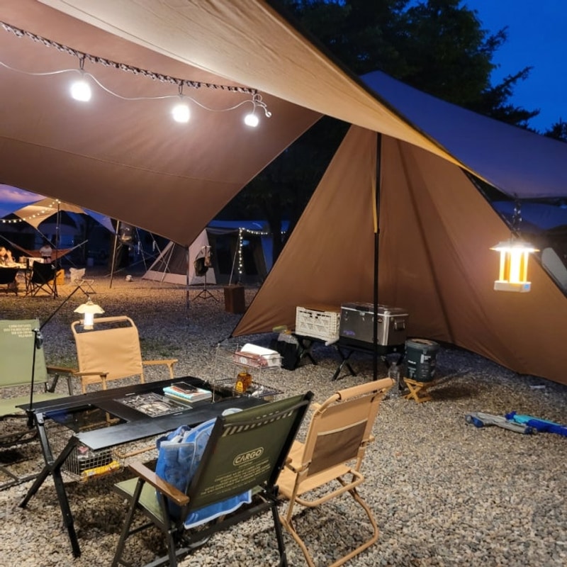 28th 캠핑 : 양평 솔뜰캠핑장 윗뜰 자갈 사이트 '24.06