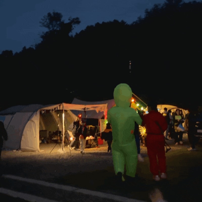 포천 캠프다온 F구역 할로윈 캠핑 솔직 후기