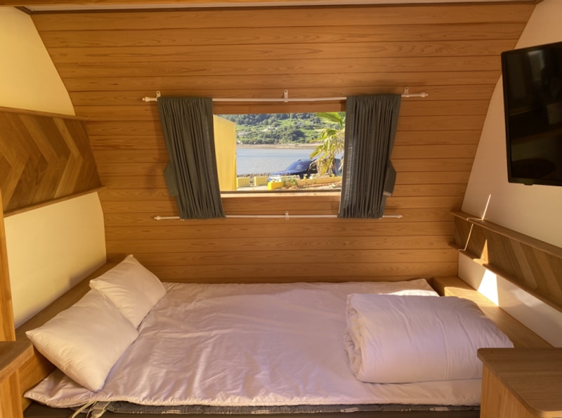 [경남 남해] 노랑카라반  오션뷰 감성 캠핑 후기