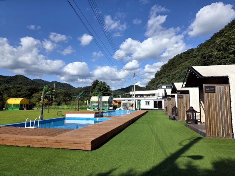 가득한 력셔리 VIP 포천글램핑 "메이플 글램핑 캠핑장 1호점"