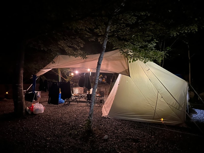 포천. 담터오지캠핑장. feat. 계곡캠핑.