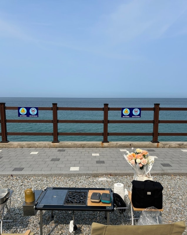 [캠핑] 강릉 바다내음캠핑장 A07사이트 찐후기! | 과연 오션뷰...