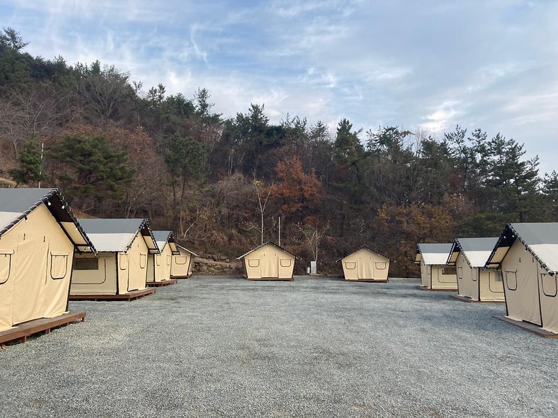 천지 글램핑 시설 사진 22