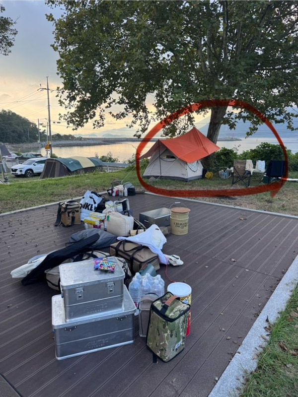 [캠린이일기] 마흔다섯번째. 여수 낭도야영장 (절대 가지 마세요.)