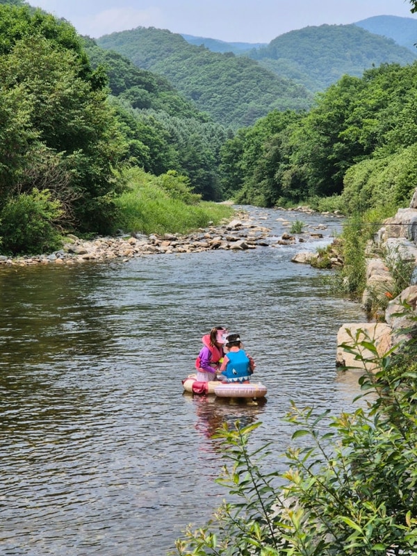[나다캠15] 평창 흥정계곡오토캠핑장, 평창은 시원해, 계곡캠핑...