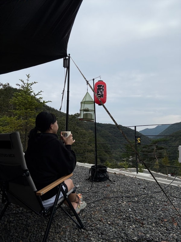 경기도, 연천 아미힐캠핑장 연천캠핑 산캠